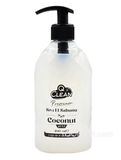 Q Clean Sıvı Sabun Coconut 400ml.