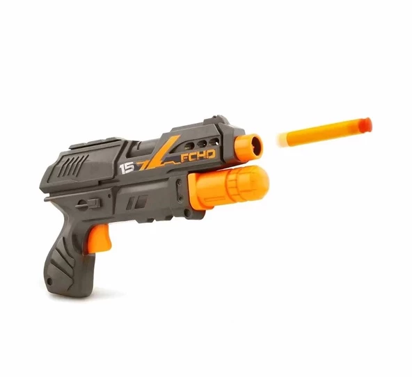 Dual Blasters Sünger Mermi Atan 2'li Tabanca Seti - 4