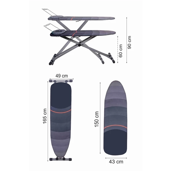 Devecioğlu Ultraboard Ütü Masası MM151 - 4