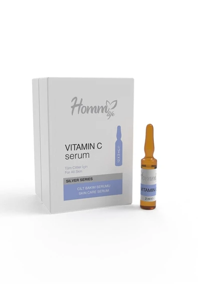 HOMM BİTKİSEL HOMMLİFE VİTAMİN C SERUM 12 X 2 ML