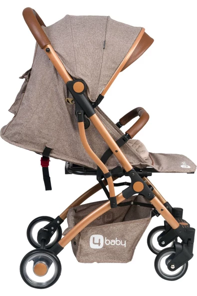 Mimma Baby  Brown Drone Sky Travel Kabin Sistem Bebek Arabası - 4
