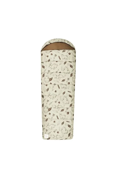 Naturehike Cute Mud Rabbit MT180 Zarf Trazı Pamuklu Uyku Tulumu -8°C Laurel - Right