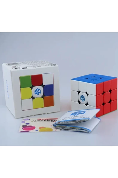 ZETCONCEPT GAN 356 RS (ORJİNAL) PROFESYONEL MAGIC SPEED CUBE  -GAN 3X3X3 RUBIK PROFESYONEL ZEKA SABIR KÜPÜ - 2