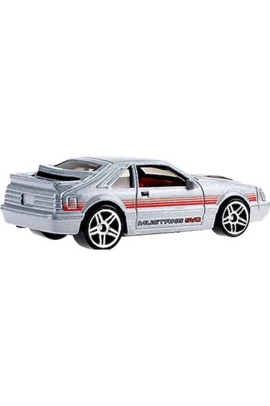 HOT WHEELS 84 MUSTANG SVO HW THE 80s KOLEKSİYON -NADİR- METAL OYUNCAK ARABA - 3
