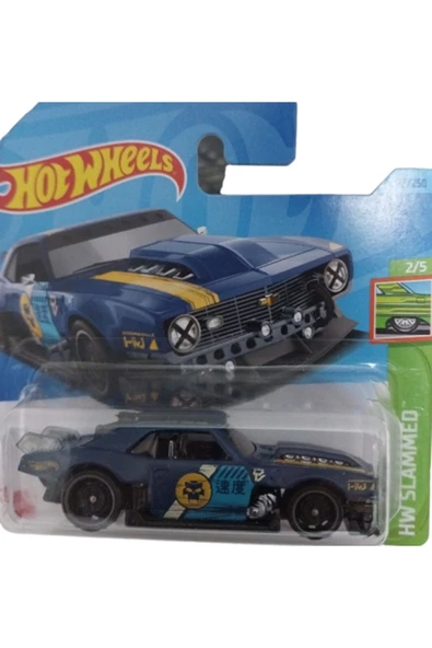 HOT WHEELS HW CUSTOM 68 CAMARO - SLAMMED SERIES METAL OYUNCAK ARABA