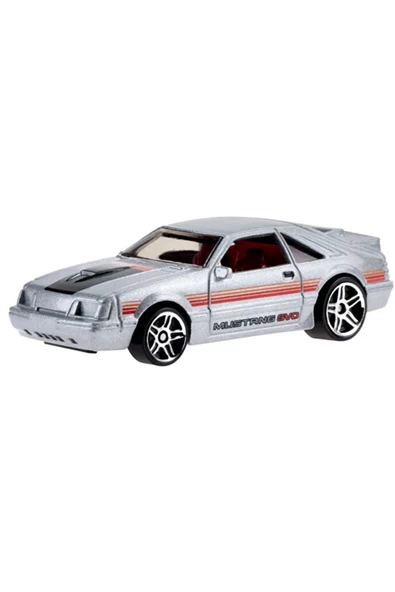 HOT WHEELS 84 MUSTANG SVO HW THE 80s KOLEKSİYON -NADİR- METAL OYUNCAK ARABA - 2