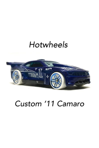 HOT WHEELS CUSTOM 11 CAMARO HW ART CARS METAL OYUNCAK ARABA - 3