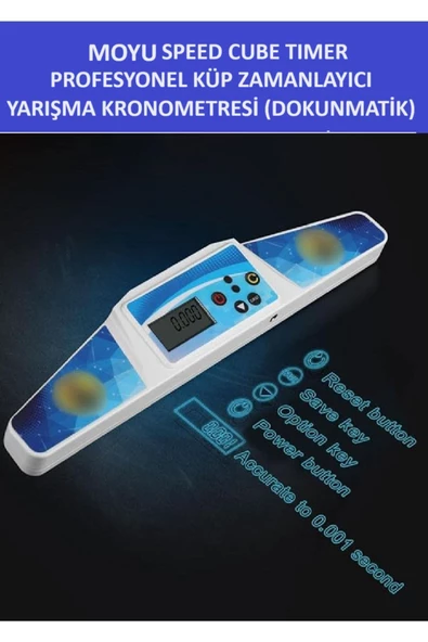 ZETCONCEPT MOYU Zeka Küpü Zamanlayıcı - Speed Cube Timer - Sabır Küpü Kronometresi - 5