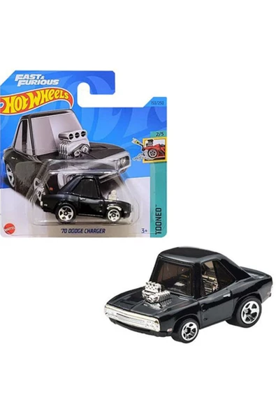 HOT WHEELS 70 DODGE CHARGER FAST & FURIOUS TOONED SERIES KOLEKSİYON METAL OYUNCAK ARABA