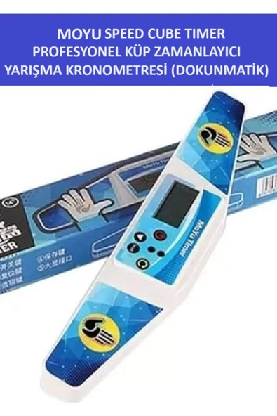 ZETCONCEPT MOYU Zeka Küpü Zamanlayıcı - Speed Cube Timer - Sabır Küpü Kronometresi - 3