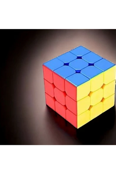 ZETCONCEPT 3x3 Profesyonel Kutulu Neon Speed Cube Zeka Sabır Küpü - 2