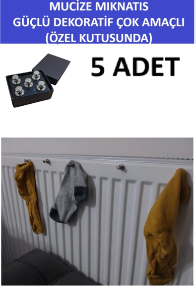 ZETCONCEPT MUCİZE MIKNATIS-GÜÇLÜ VE ÇOK AMAÇLI KULLANIM (BUZDOLABI,KALORİFER PETEĞİ,FOTOĞRAF VE ANAHTAR TUTUCU) - 4