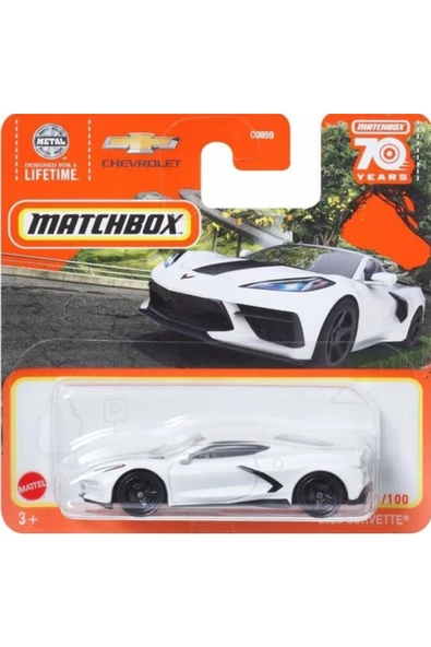 ZETCONCEPT 2020 CORVETTE MATTEL MATCHBOX  KOLEKSİYON METAL OYUNCAK ARABA