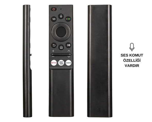 (SES KOMUTLU) SUNNY HI-LEVEL TIZEN FRAMLES TV NETFLIX PRIME VIDEO SES KOMUTLU KUMANDA