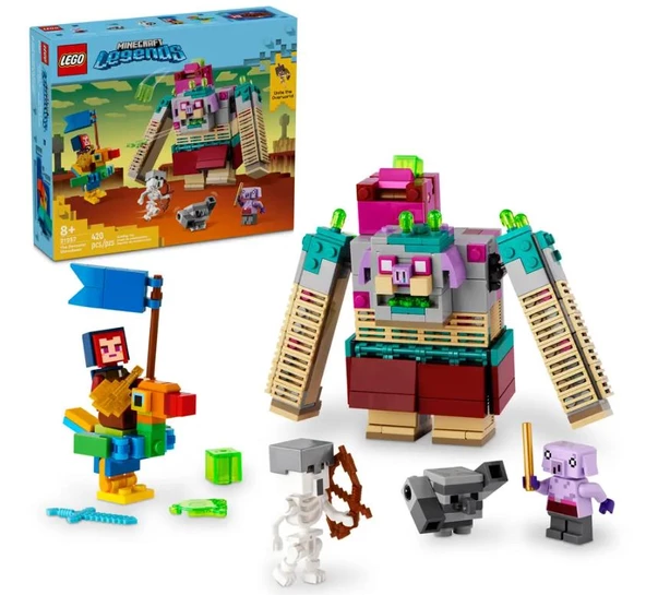 Lego Minecraft Yiyici Karşılaşması 21257