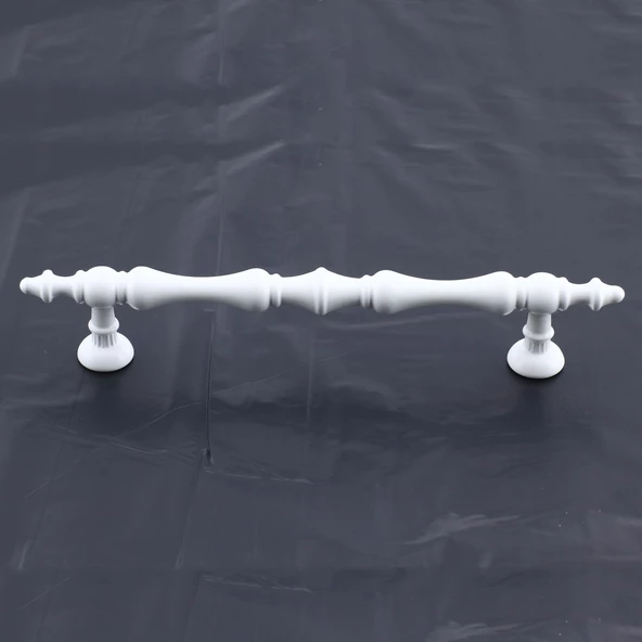 Nilay Beyaz Metal Kulp 96 mm -9.6 cm Mobilya Çekmece Mutfak Dolabı Dolap Kulpları Kulbu Kulpu Beyaz - Resim 6