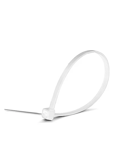 3.5X250 MM CIRT KABLO BAĞI 100LÜ PAKET-BEYAZ ürün görseli 1
