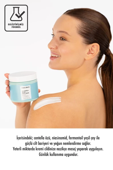 Maru.Derm Vücut Kremi | Maruderm %5 Centella Onarıcı Vücut Kremi 400 ml - 3