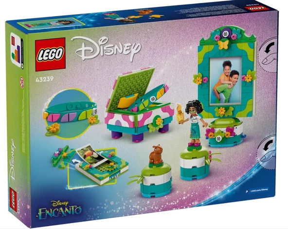 Lego Disney Mirabel'in Fotoğraf Çerçevesi ve Takı Kutusu 43239 - Resim 3
