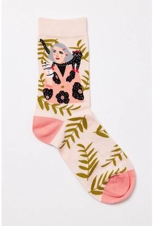 Katia&Bony Kız Figürlü Soket Çorap