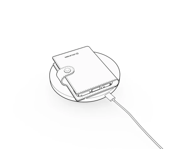 Led Lenser Lite Wallet Plus Caremel Powerbank Cüzdan - 3