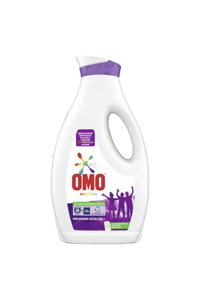 Omo 26 Yıkama Renkliler için Sıvı Deterjan 1690 ML