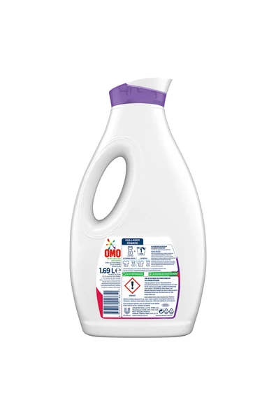 Omo Sıvı Çamaşır Deterjanı Renkli Çamaşırlar İçin 1690 ml x2 - Resim 7