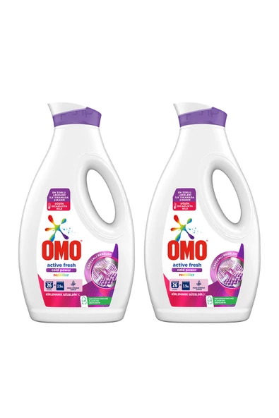 Omo Sıvı Çamaşır Deterjanı Renkli Çamaşırlar İçin 1690 ml x2 - Resim 2