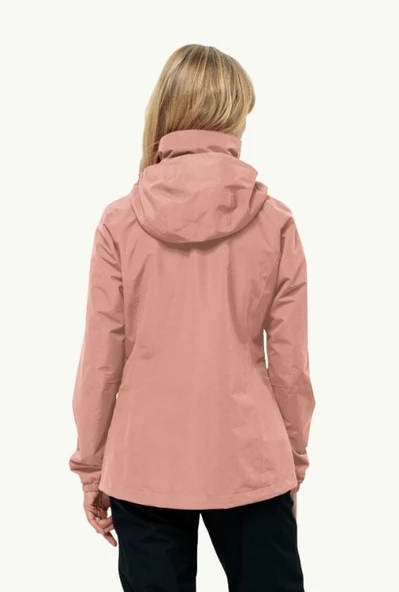 Jack Wolfskin Stormy Point 2L Kadın Yağmurluk - 3
