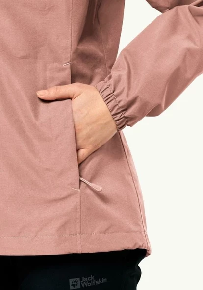 Jack Wolfskin Stormy Point 2L Kadın Yağmurluk - 6