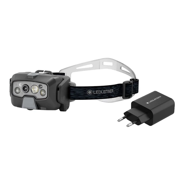 Led Lenser HF8R Core + Type C Adaptör Kafa Feneri Seti