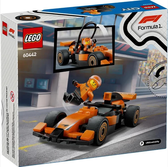 Lego City McLaren Yarış Arabalı F1® Sürücüsü 60442 - Resim 4