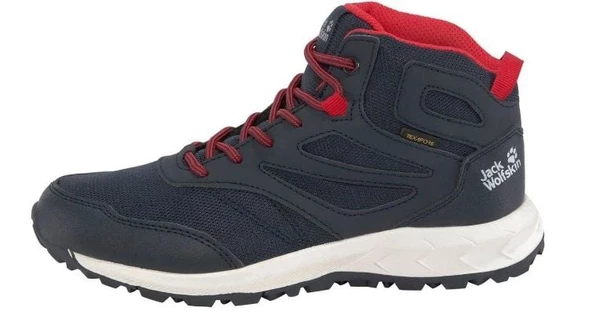 Jack Wolfskin Woodland Tex. Su Geçirmez Mid Bot - Resim 3