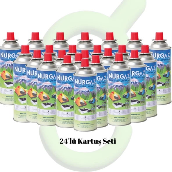 Nurgaz Kartuş 220gr 24 Adet