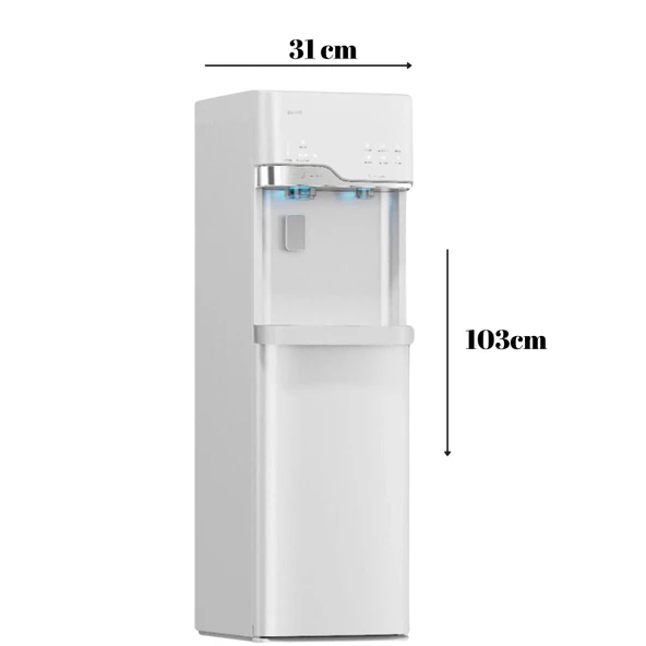 AQUAMARA Buz Makinalı Su Sebili LYCZ629 Beyaz - 2