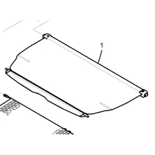 Chevrolet Captiva 2007-13 Bagaj Perdesi Bej Rengi Kore,95969158 - Resim 2