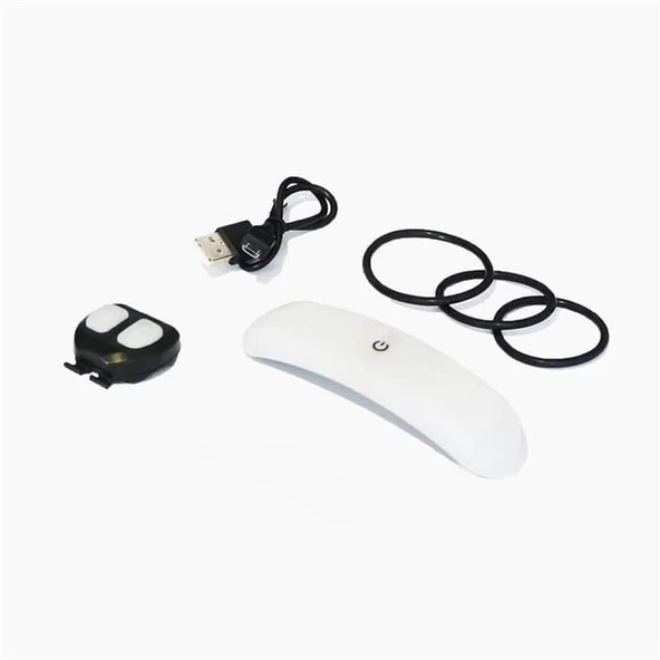 Overade Bloom Kask feneri dönüş sinyali ile - 2