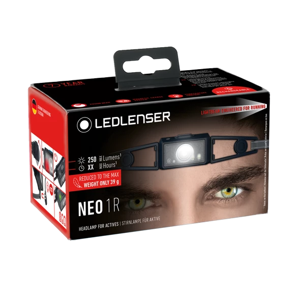 Led Lenser NEO1R Grey Kafa Feneri - 3