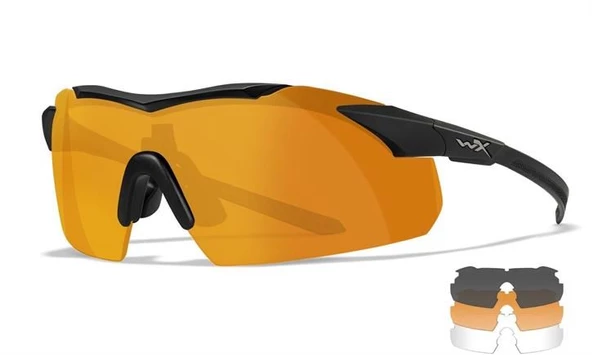 WX VAPOR 2.5 COMM. Balistik Gözlük (3 Lens) - 2