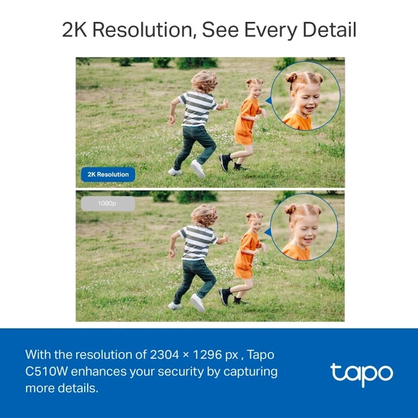 TP Tapo C510W Dış Pan/Tilt wi-fi kamera KAMERA - 4