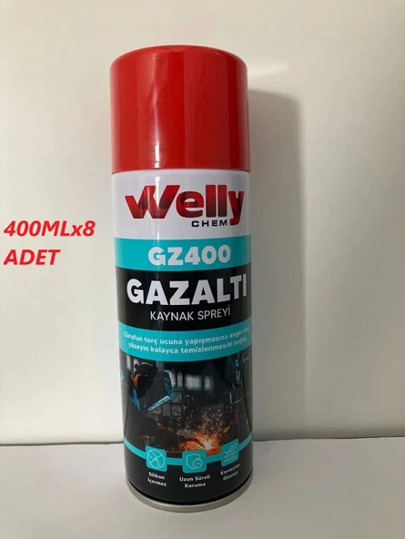 GZ400 GAZ ALTI KAYNAK SPREYI 400 ML