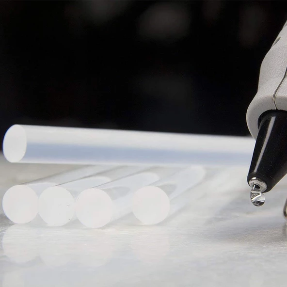 WellHise Şeffaf Kalın Silikon 10'lu Paket 11 mm. 22cm. - 5