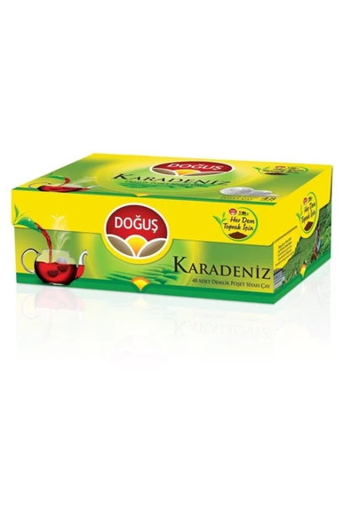 DOĞUŞ KARADENİZ DEMLİK POŞET 48X3,2 GR. BERGAMOT AROMA