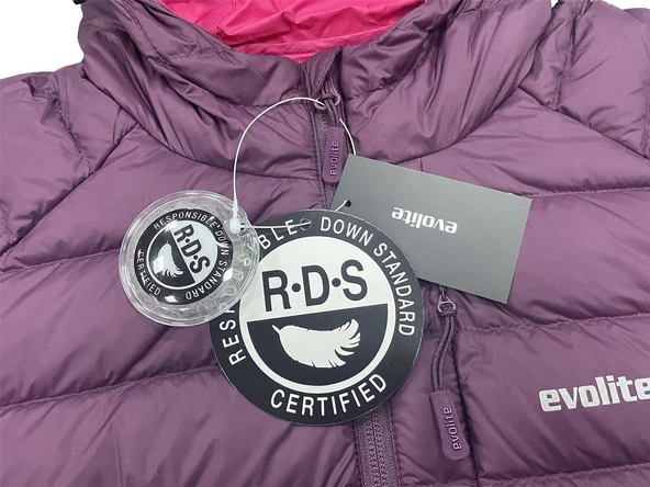 Evolite DownTouch Bayan Kaz Tüyü Mont - Mor - 4