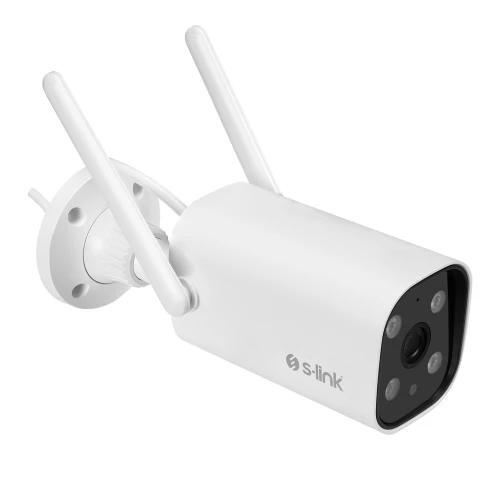 S-LINK SL-BLT01, Güvenlik Kamerasi, WiFi, 2Mpix, 3.6mm Lens, 10m. Gece Görüsü, Micro SD Kartli, TUYA Yazilim