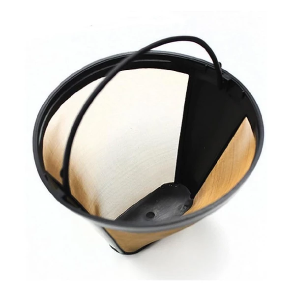 Kahve Makinesi Yıkanabilir Gold Filtre
