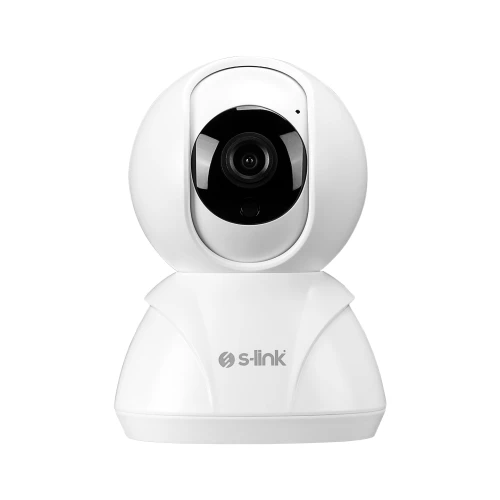 S-LINK SL-IND02, Ev/Bebek Güvenlik Kamerasi, WiFi, 2Mpix, 3.6mm Lens, 10m. Gece Görüsü, Hareket algilama, Iki Yönlü Ses, Micro SD Kartli, TUYA Yazilim