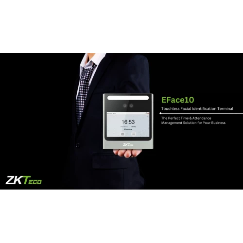 ZKTeco EFace10-ID Yüz Tanima Bagimsiz Terminal AC - Resim 5