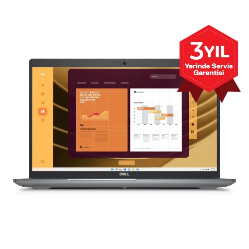 DELL LATITUDE 5550, N007L555015EMEA_VP_UBU Ultra5 125U, 15,6" FHD, 16Gb Ram, 512Gb SSD, Paylasimli Ekran Karti, Free Dos Notebook 6324638