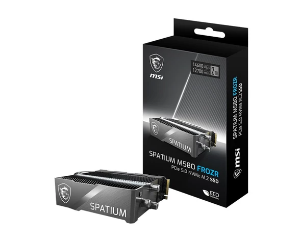 MSI SSD SPATIUM M580 PCIe 5.0 NVMe M.2 2TB FROZR